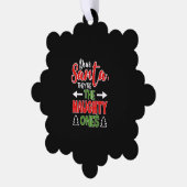 兄弟姉妹クリスマスプレゼント オーナメントカード (左)