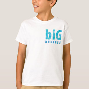 兄弟姉妹コレクション – ビッグブラザー{blue} tシャツ