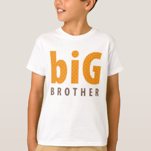 兄弟姉妹コレクション – ビッグブラザー{orange} tシャツ