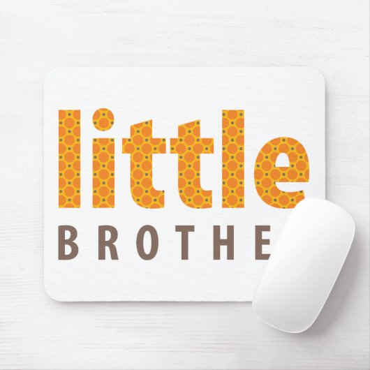 兄弟姉妹コレクション – 弟{orange} マウスパッド (マウス)