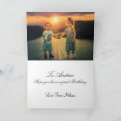 兄弟姉妹バースデーカード カード (内部)