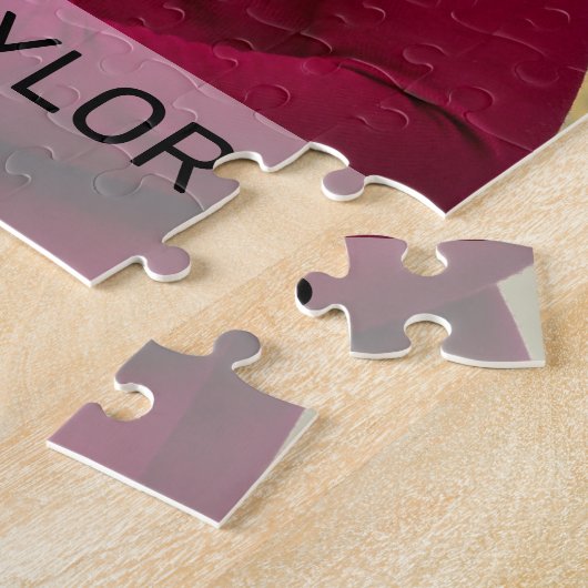 兄弟姉妹パーソナライズされた写真ギフト ジグソーパズル (側面)