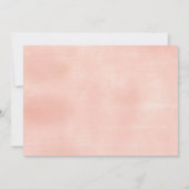 兄弟姉妹プリンセス及び建築接合誕生日 招待状 (裏面)