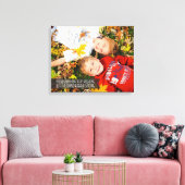 兄弟姉妹ボンド引用文キャンバスプリントと写真 キャンバスプリント (インサイチュ (リビング))