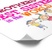 兄弟姉妹ポ最高のスターあり ポスター (角)