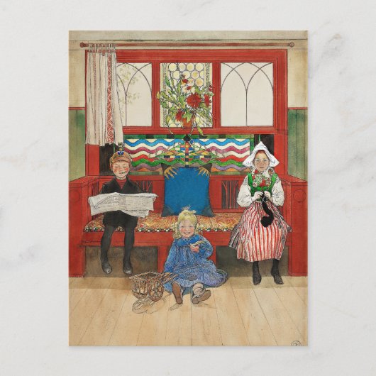 兄弟姉妹マ遊マとパパ ポストカード (正面)