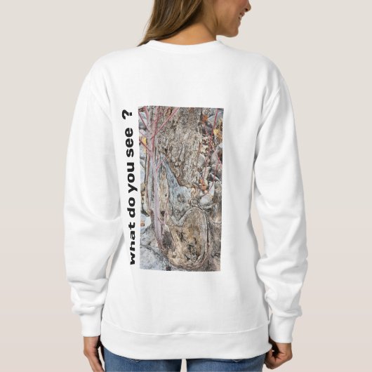 兄弟姉妹ラブスウェットシャツ スウェットシャツ (裏面)