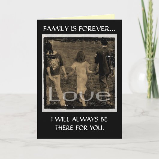 兄弟姉妹ラブ カード (正面)