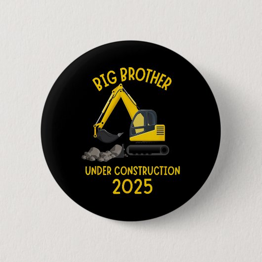 兄弟姉妹リビール2025建築トラックBig B 缶バッジ (正面)