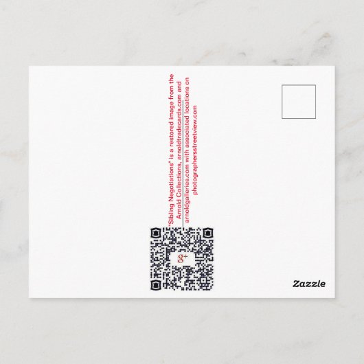 兄弟姉妹交渉 ポストカード (裏面)