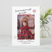 兄弟姉妹休日の妊娠告知フォトカード 案内状 (スタンド正面)