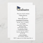 兄弟姉妹卒業式クラスOf 2023 案内状 (正面/裏面)