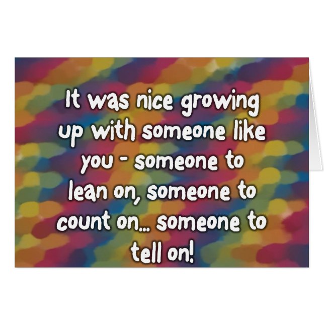 兄弟姉妹 (正面横)