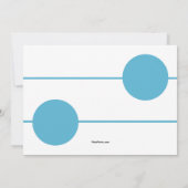 兄弟姉妹2人兄弟写真宗教招待状 招待状 (裏面)