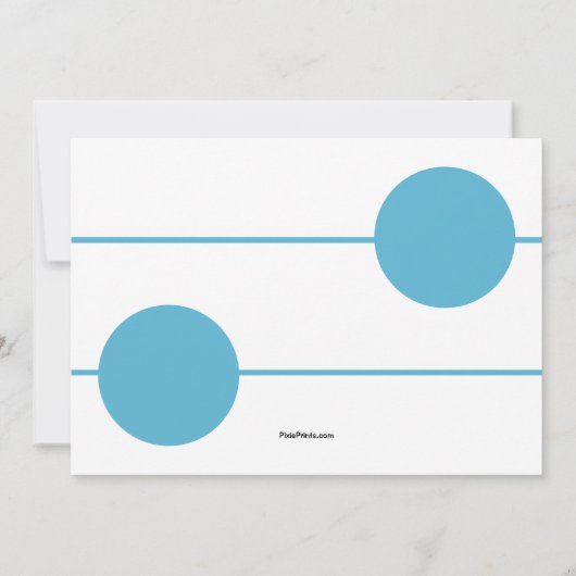 兄弟姉妹2人兄弟写真宗教招待状 招待状 (裏面)