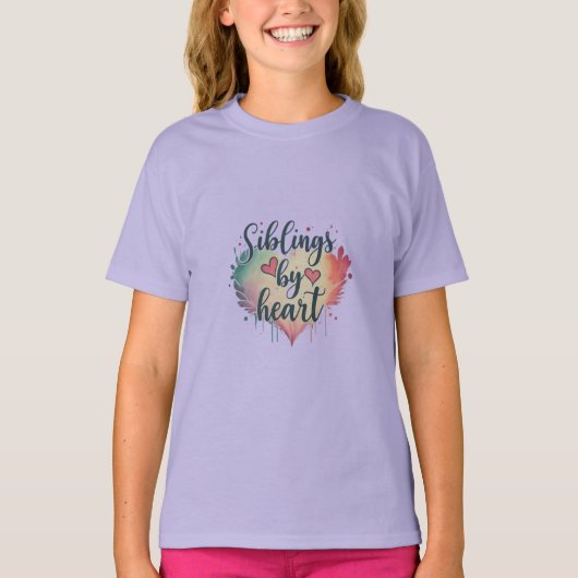 兄弟姉妹(ハート別) Tシャツ (正面)