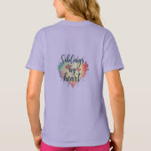 兄弟姉妹(ハート別) Tシャツ (裏面)