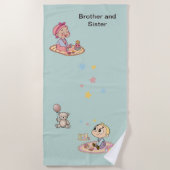 兄弟姉妹 ビーチタオル (正面)