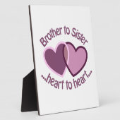 兄弟姉妹 フォトプラーク (側面)