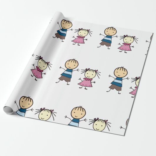 兄弟姉妹 ラッピングペーパー (アンロールド)