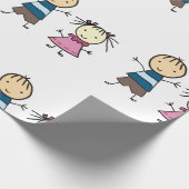 兄弟姉妹 ラッピングペーパー (角)