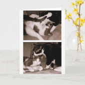 兄弟姉妹-兄弟及び姉妹 カード (黄色い花)