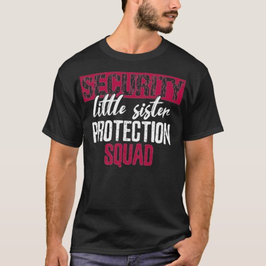 兄弟安全保障シス保護動物友人 Tシャツ (正面)