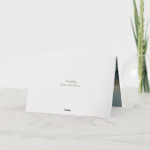 兄弟家族クリスマスカード サンキューカード (裏面)