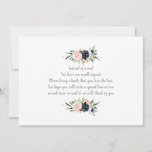 兄弟性別と姉妹性別による招待の表示 招待状 (裏面)