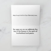 兄弟愛の都市から カード (内部)