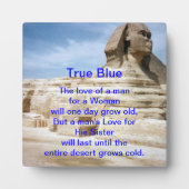 兄弟愛の額 フォトプラーク (正面)