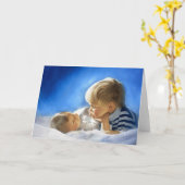 兄弟愛 カード (黄色い花)