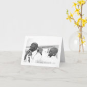 兄弟愛 カード (黄色い花)