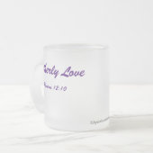 兄弟愛 フロストグラスマグカップ (正面左)