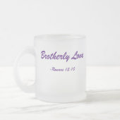 兄弟愛 フロストグラスマグカップ (左)