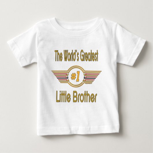 兄弟最高の贈物 ベビーTシャツ (正面)