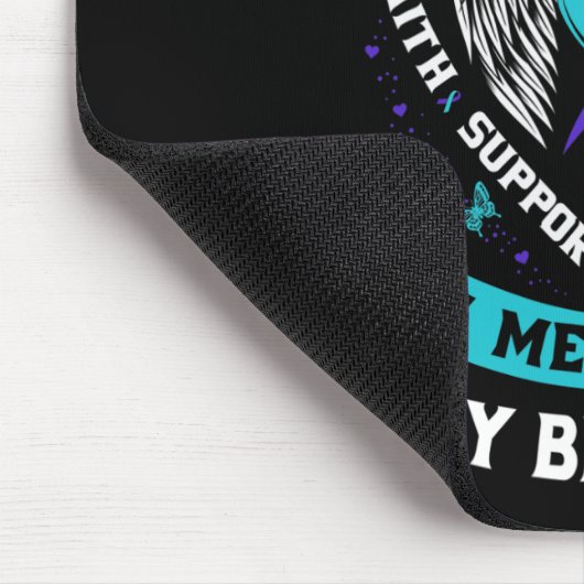 兄弟自殺認識度防止記念墓 マウスパッド (コーナー)