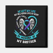 兄弟自殺認識度防止記念墓 マグネット (正面)