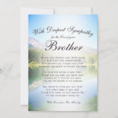 兄弟記念碑を失う カード (正面)