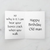 兄弟誕生日カード カード (内部)