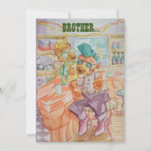 兄弟誕生日グリーティングカード シーズンカード (正面)