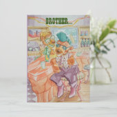 兄弟誕生日グリーティングカード シーズンカード (スタンド正面)