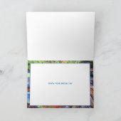 兄弟誕生日個人用名刺 シーズンカード (内部)