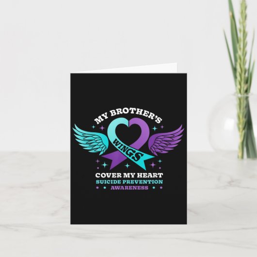 兄弟達の翼が私のハート自殺予防をカバー カード (正面)