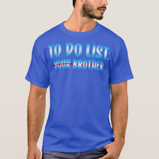 兄弟2のリストを作成するには Tシャツ