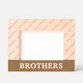 兄弟 レーザー彫刻フレーム (正面)