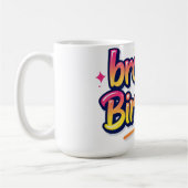 兄弟 誕生日 カラフル グラフィティ レタリング コーヒーマグカップ (左)