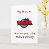 **兄弟**誕生日 カード (黄色い花)