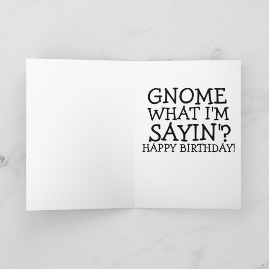 兄最高の誕生日格言小妖精や小人カード シーズンカード (内部)