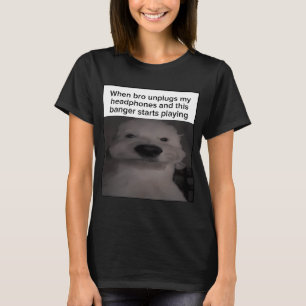 兄貴が僕のヘッドホンを外してこの曲が流れた時 Tシャツ